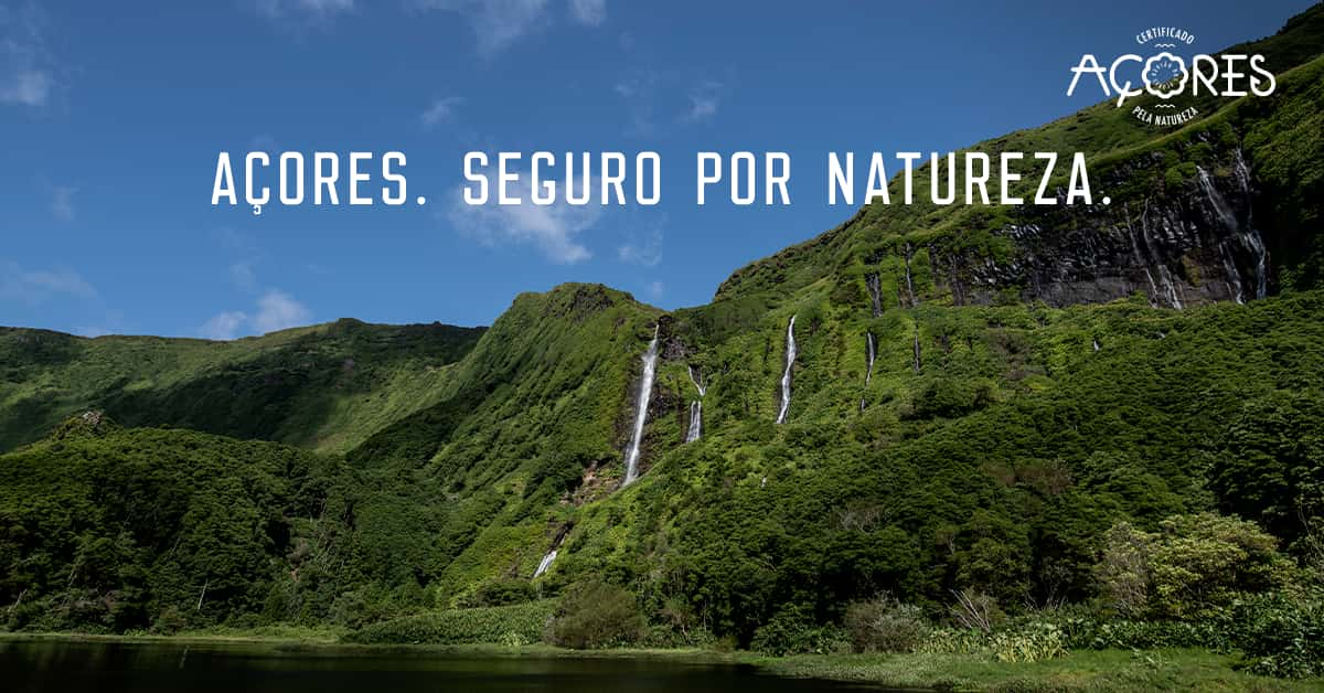 cascatas na ilha das flores - viajar durante a pandemia